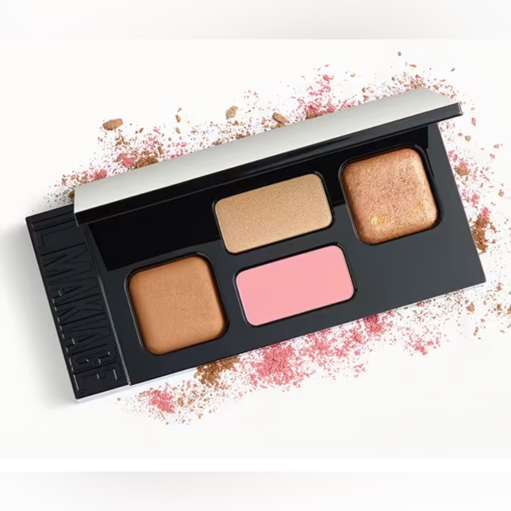 Makiage High Point face palette, blush bronzer & highlight, Medium